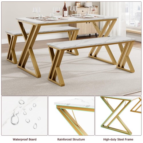 Modern dining room table set - dining,
