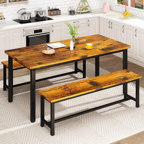 Kitchen table set with - table,